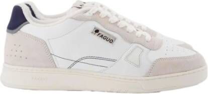 Faguo Commute 1 Sneakers , Wit, Heren