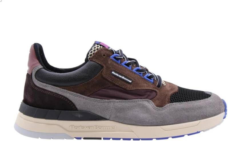 Floris van Bommel Sneakers Bruin Heren