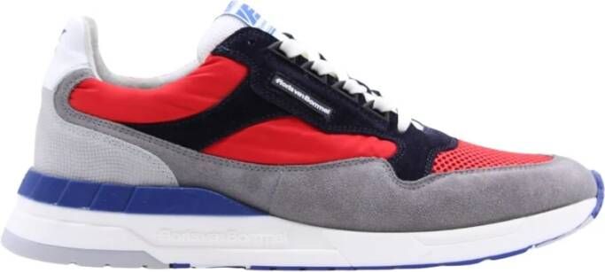 Floris van Bommel Sneakers Rood Heren