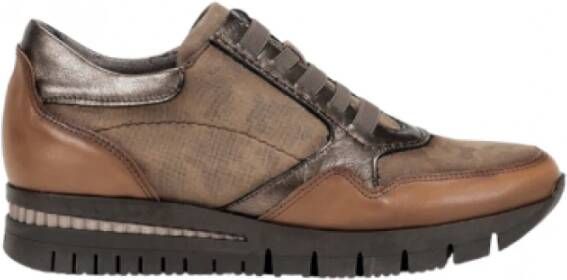 Fluchos Sneakers Bruin Dames
