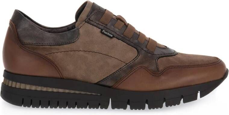 Fluchos Sneakers Bruin Dames