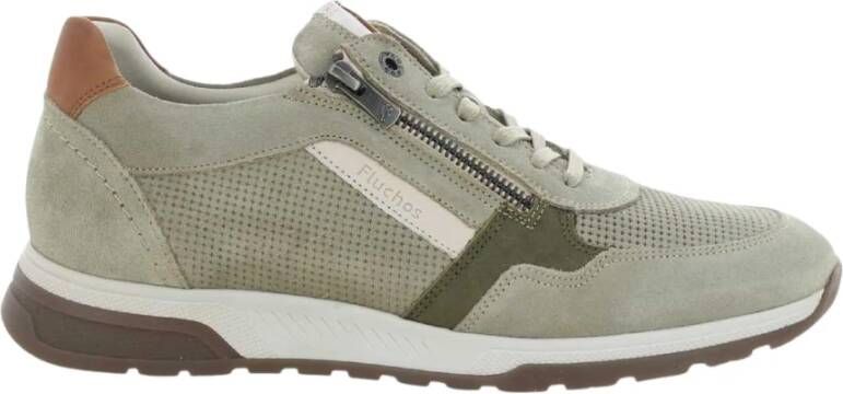 Fluchos Sneakers Groen Heren