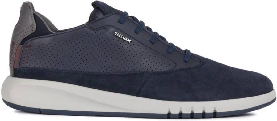 Geox U Aerantis sneakers , Blauw, Heren