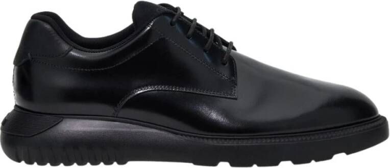 Hogan Platte schoenen , Zwart, Heren
