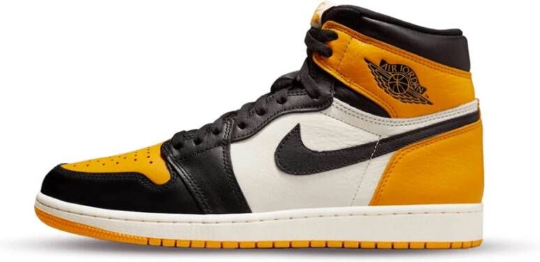 Jordan Air 1 retro high en sneakers , Geel, Heren