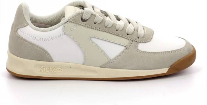 Kickers Kick Krack Sneakers , Wit, Dames