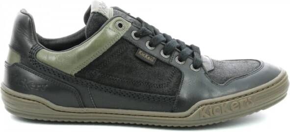 Kickers Jungle Sneakers , Zwart, Heren