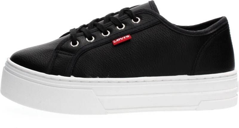Levis Levi's Sneakers Zwart Dames