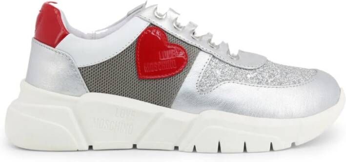 Love Moschino Sneakers Ja15453G1Aiq , Grijs, Dames