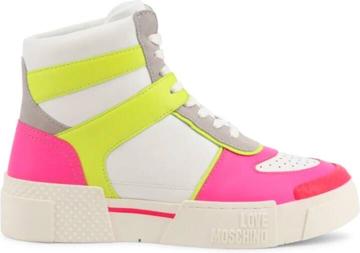Love Moschino Sneakers Ja15635G0Ei62 , Wit, Dames