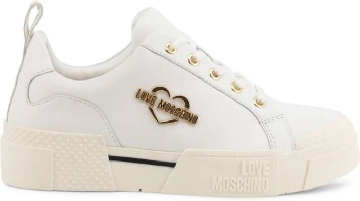 Love Moschino Ja15625g0e Sneakers Lacci , Zwart, Dames