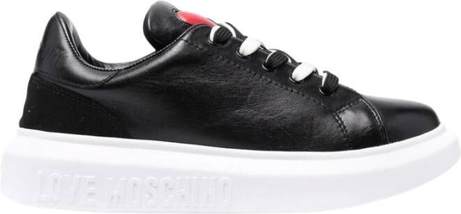Love Moschino Hou van moschino sneakers zwart , Zwart, Dames