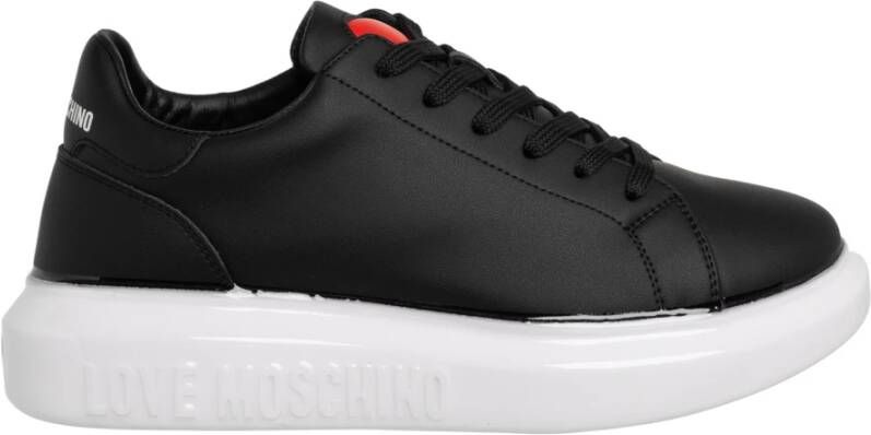 Hou van Moschino Black Sneaker , Zwart, Dames