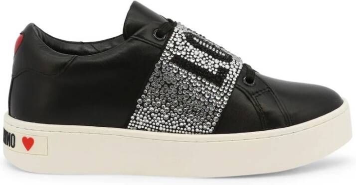 Love Moschino Sneakers Ja15103G1Cia0 , Zwart, Dames