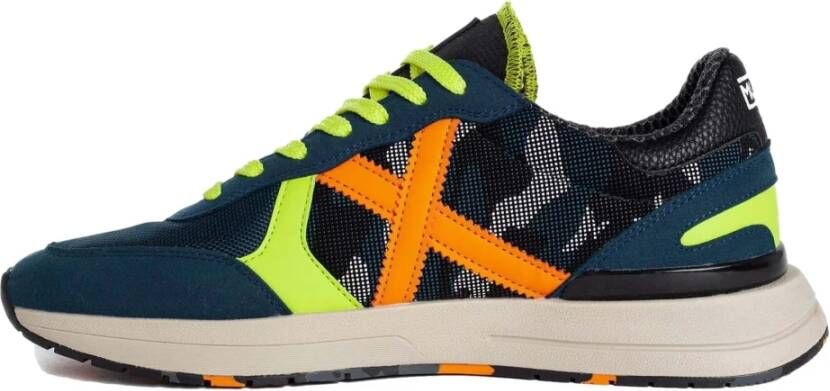 Munich Sneakers Blauw Heren
