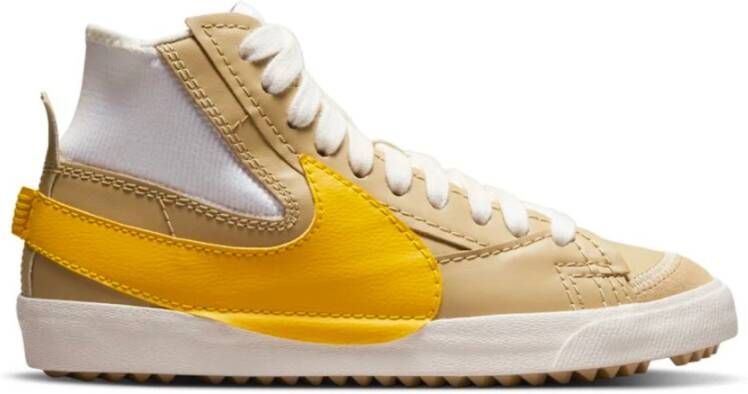 Nike Blazer midden 77 jumbo sneakers , Geel, Heren