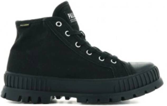 Palladium Pallashock Mid en schoenen , Zwart, Heren