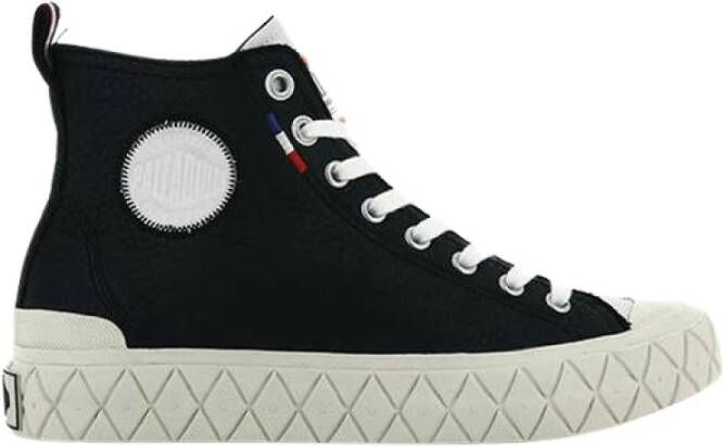 Palladium Sneakers Ace Mid Shoes UL 77174 002 3 36 , Zwart, Unisex