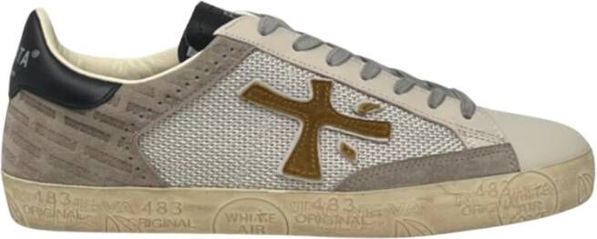 Premiata Steven Sneakers , Beige, Heren