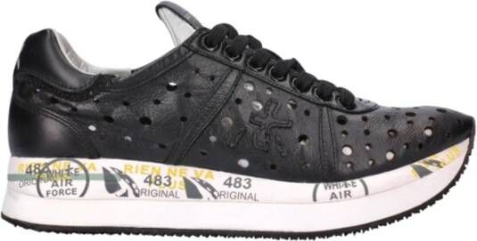Premiata Conny 5641 sneakers , Zwart, Dames