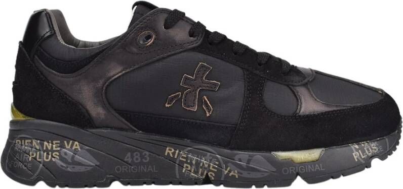 Premiata sneakers zwart , Zwart, Heren