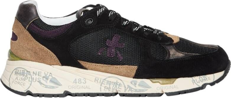 Premiata sneakers zwart , Zwart, Heren