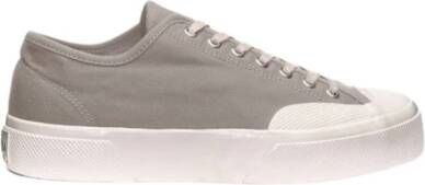 Superga Artefact Selvedge Duck Cotton Low Top , Grijs, Heren