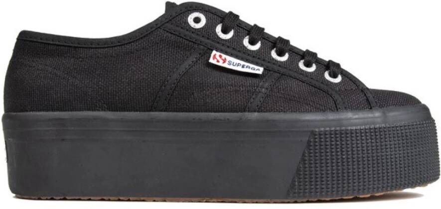 Superga 2790 Cotw Linea Up Down Trainers , Zwart, Dames