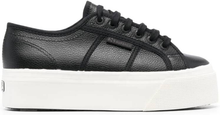 Superga sneakers zwart , Zwart, Dames