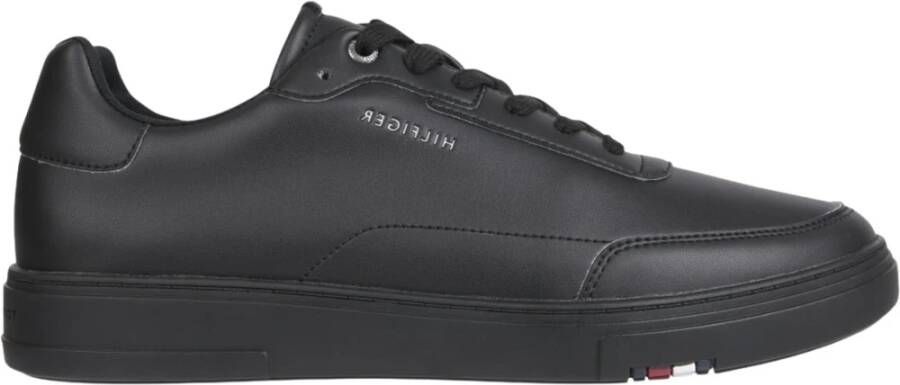 Tommy Hilfiger Moderne Cupsole schoen , Zwart, Heren