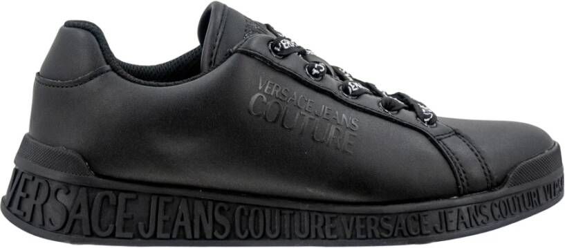 Versace Jeans Couture Lage top sneakers , Zwart, Dames