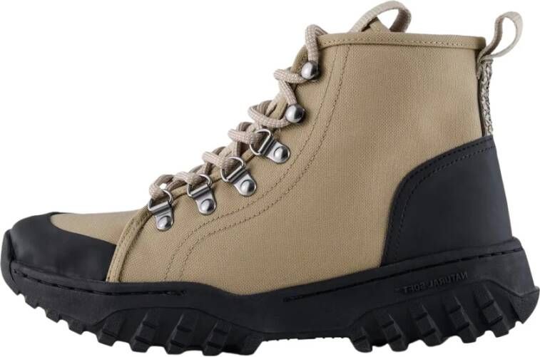 Woden Amanda Recycled Boots , Beige, Dames