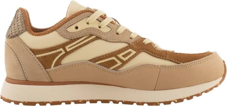 Woden Hailey Tech Ribstop , Beige, Dames
