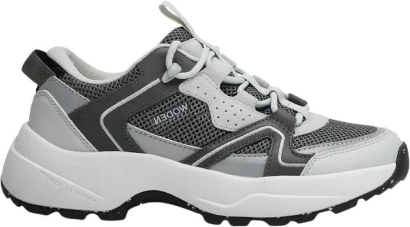 Woden Sneakers Grijs Dames