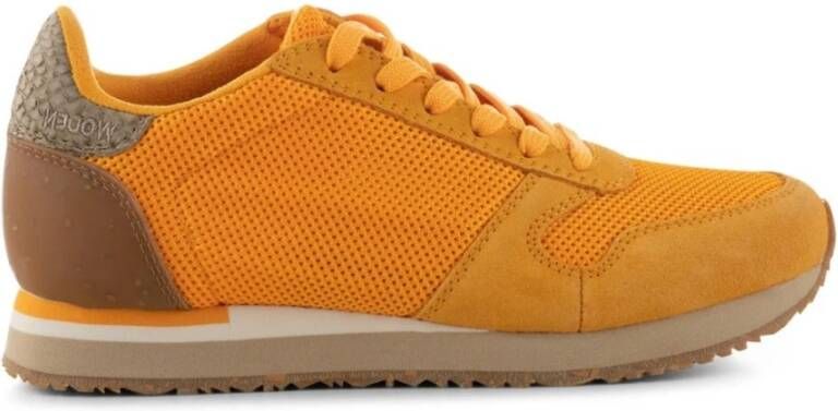 Woden Sneakers Oranje Dames