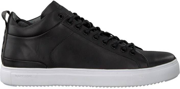 Blackstone Sg29 Black Mid Sneaker , Zwart, Heren