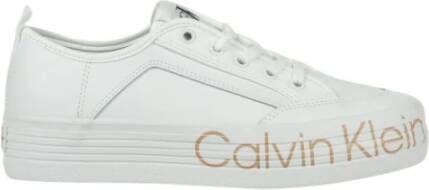 Calvin klein Vulc flatf lage wrap yw0yw01025ybr Jeans, Wit, Dames