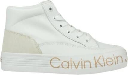 Calvin klein Vulc flatf mid wrap yw0yw00865ybr Jeans, Wit, Dames