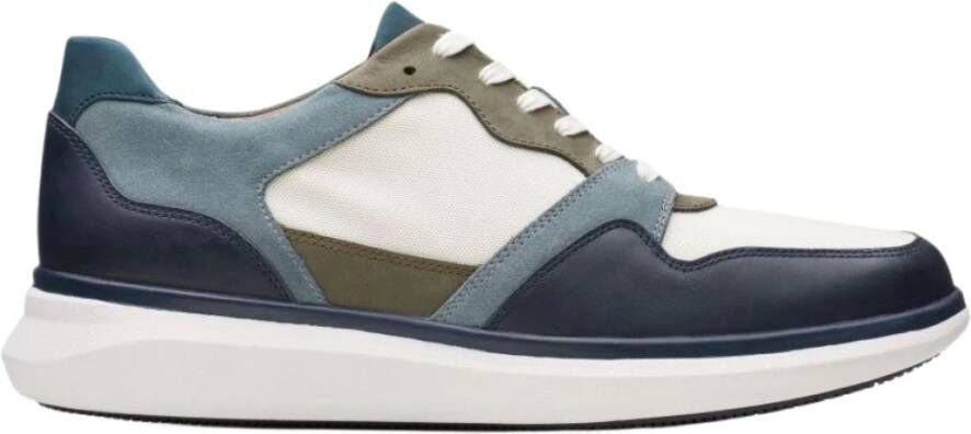 Clarks Sneakers Blauw Heren
