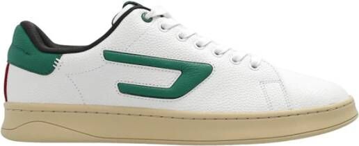 Diesel S athe lage sneakers , Wit, Heren