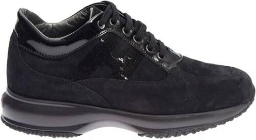 Hogan Platte schoenen , Zwart, Dames