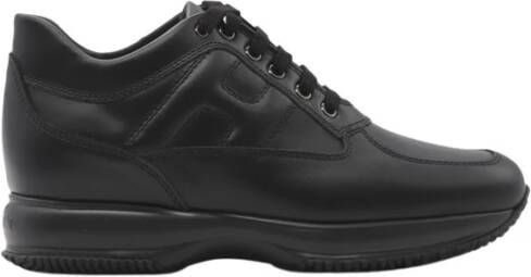 Hogan Platte schoenen , Zwart, Heren