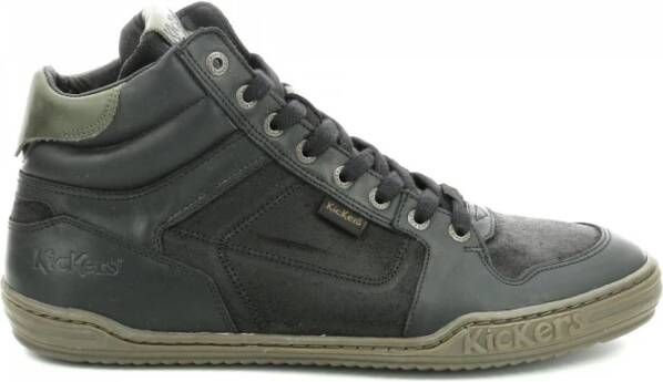 Kickers Junglehigh Sneakers , Zwart, Heren
