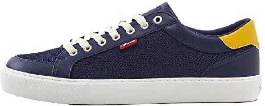 Levi's Woodward Refresh, Scarpe da Ginnastica Uomo, Blu Navy , Blauw, Heren