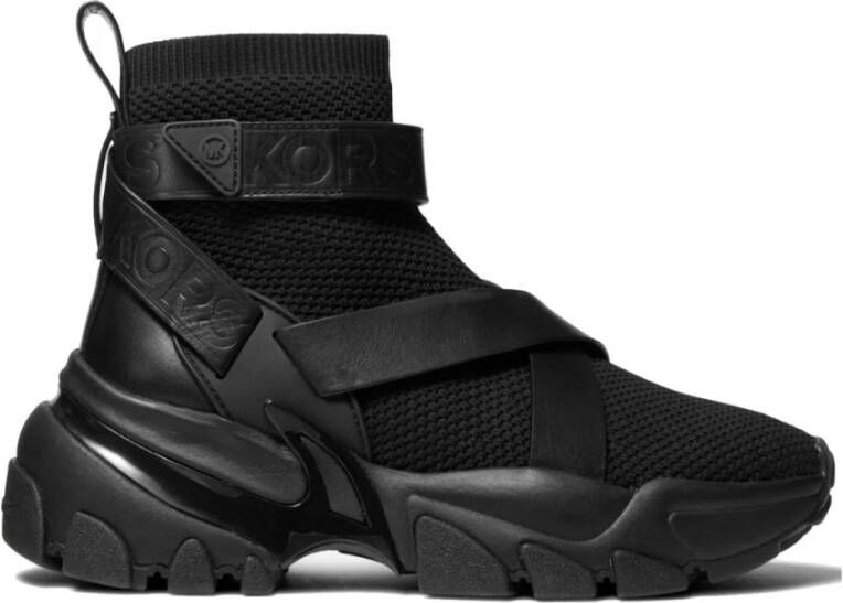 Michael Kors Nick Strap Bootie , Zwart, Dames