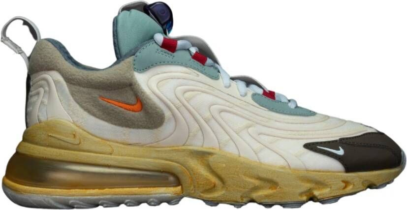 Nike Sneakers Air Max 270 React Eng Travis Scott , Beige, Dames