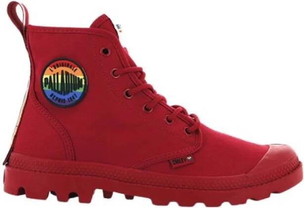 Palladium Smiley Pampa Pride 76879 614 M 36 shoes , Rood, Unisex