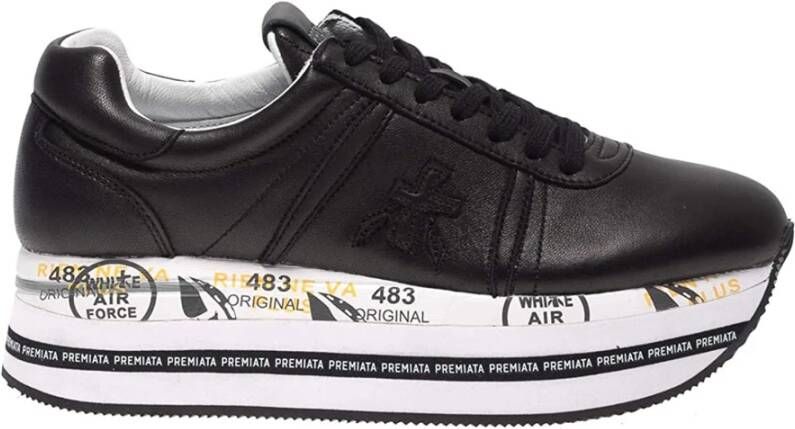 Premiata Sneakers Beth , Zwart, Dames