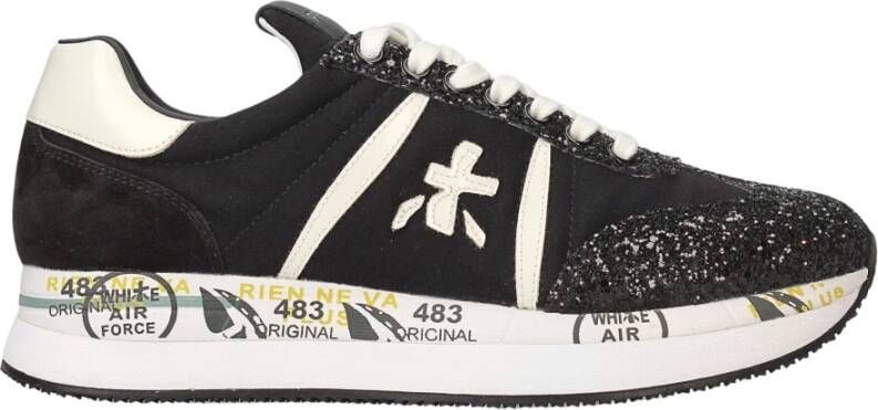 Premiata Sneakers Conny VAR 22 , Zwart, Dames