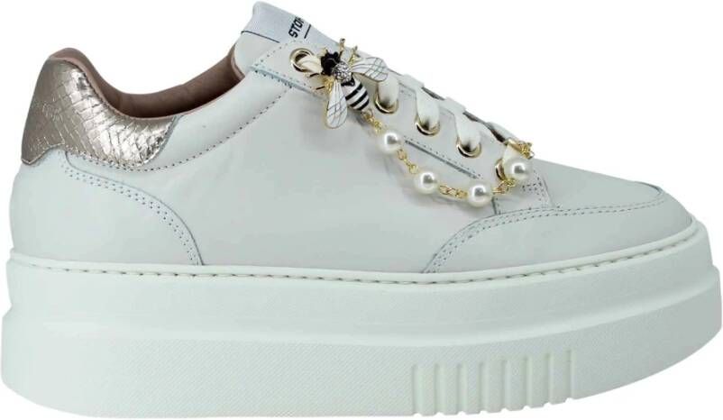 Stokton sneakers wit , Wit, Dames